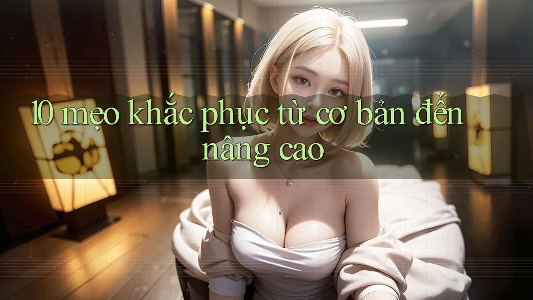 10 mẹo khắc phục từ cơ bản đến nâng cao 10 mẹo khắc phục từ cơ bản đến nâng cao