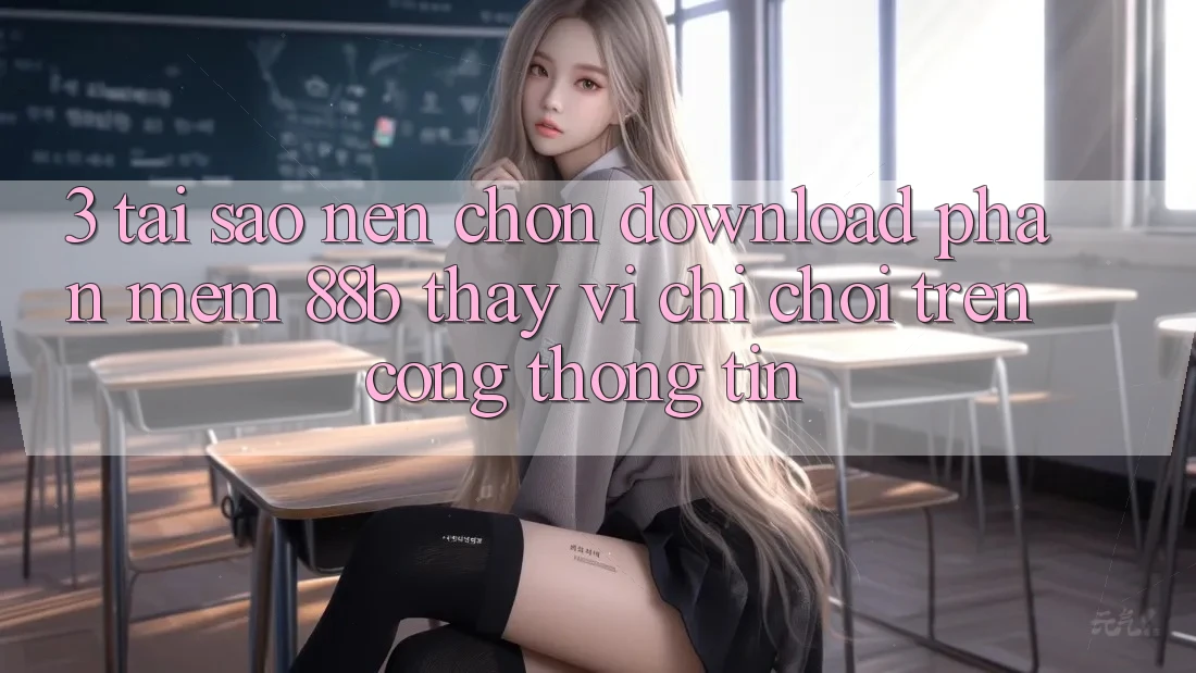 3. Tại Sao Nên Chọn Download Phần mềm 88b Thay Vì Chỉ Chơi Trên Cổng thông tin? 3. Tại Sao Nên Chọn Download Phần mềm 88b Thay Vì Chỉ Chơi Trên Cổng thông tin?