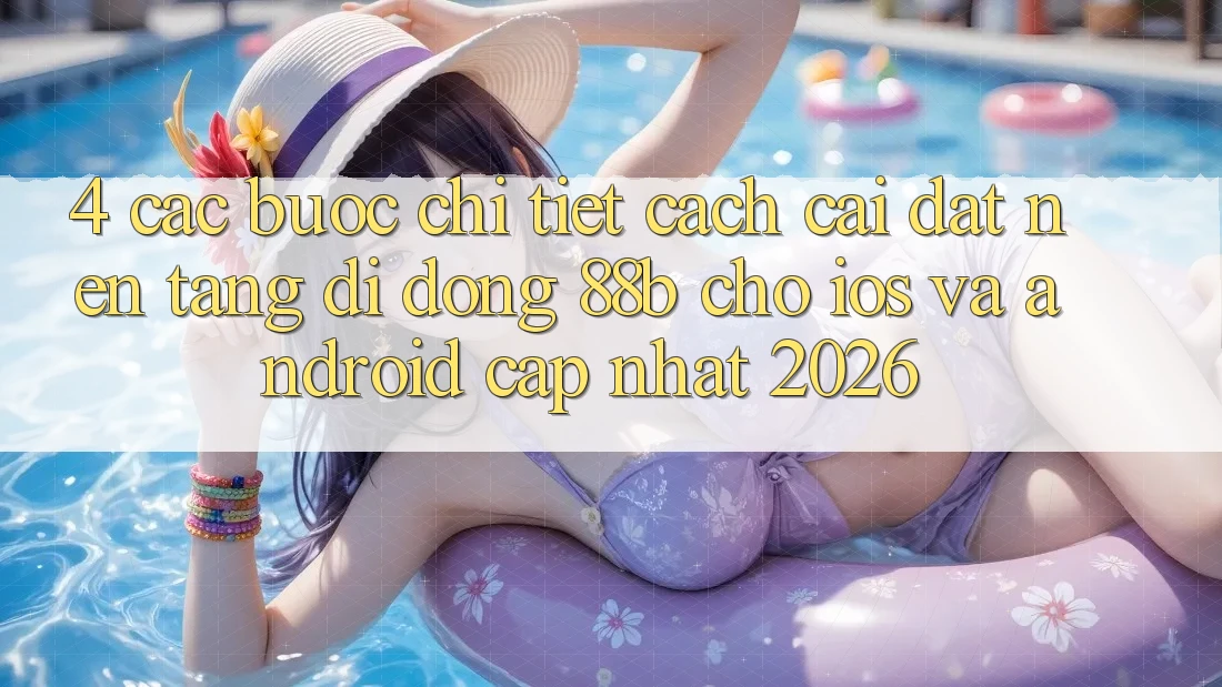 4. Các bước Chi Tiết Cách Cài đặt Nền tảng di động 88b Cho iOS và Android (Cập Nhật 2026) 4. Các bước Chi Tiết Cách Cài đặt Nền tảng di động 88b Cho iOS và Android (Cập Nhật 2026)