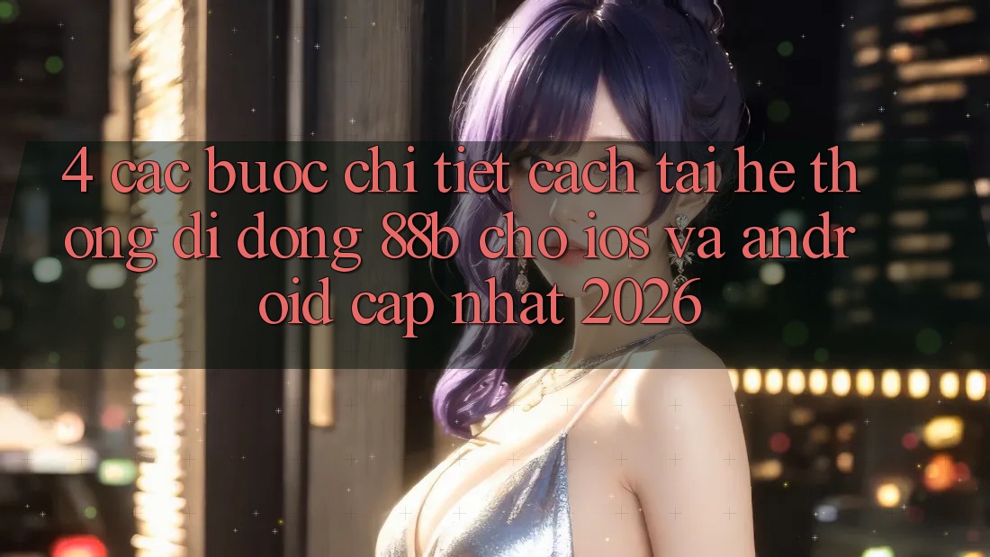 4. Các bước Chi Tiết Cách Tải Hệ thống di động 88b Cho iOS và Android (Cập Nhật 2026) 4. Các bước Chi Tiết Cách Tải Hệ thống di động 88b Cho iOS và Android (Cập Nhật 2026)