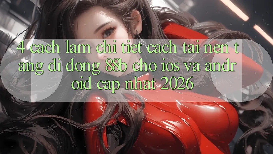 4. Cách làm Chi Tiết Cách Tải Nền tảng di động 88b Cho iOS và Android (Cập Nhật 2026) 4. Cách làm Chi Tiết Cách Tải Nền tảng di động 88b Cho iOS và Android (Cập Nhật 2026)