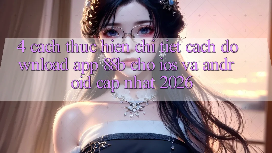 4. Cách thực hiện Chi Tiết Cách Download App 88b Cho iOS và Android (Cập Nhật 2026) 4. Cách thực hiện Chi Tiết Cách Download App 88b Cho iOS và Android (Cập Nhật 2026)