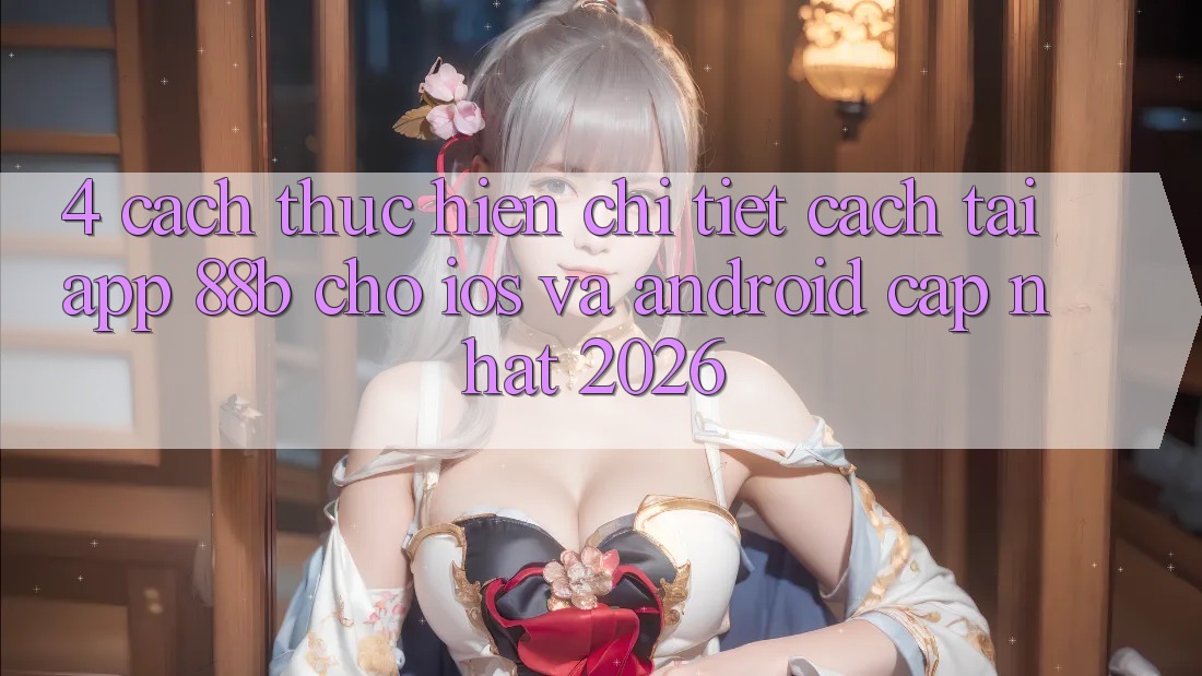 4. Cách thực hiện Chi Tiết Cách Tải App 88b Cho iOS và Android (Cập Nhật 2026) 4. Cách thực hiện Chi Tiết Cách Tải App 88b Cho iOS và Android (Cập Nhật 2026)