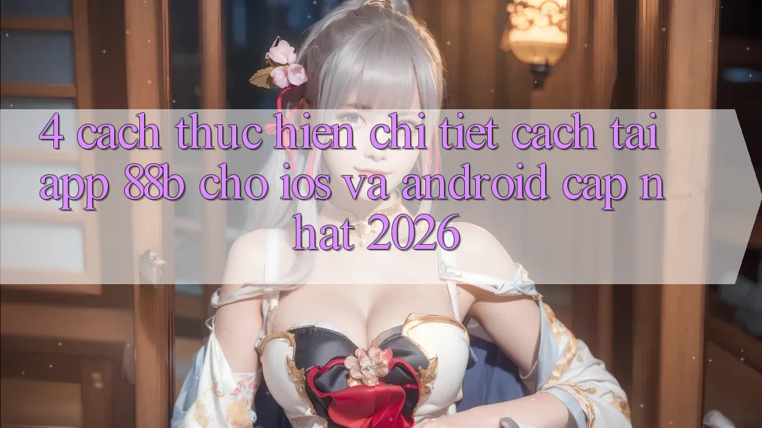 4. Cách thực hiện Chi Tiết Cách Tải App 88b Cho iOS và Android (Cập Nhật 2026) 4. Cách thực hiện Chi Tiết Cách Tải App 88b Cho iOS và Android (Cập Nhật 2026)