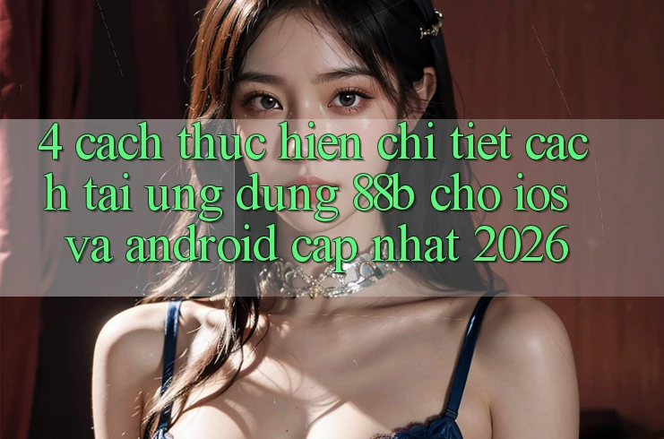 4. Cách thực hiện Chi Tiết Cách Tải Ứng dụng 88b Cho iOS và Android (Cập Nhật 2026) 4. Cách thực hiện Chi Tiết Cách Tải Ứng dụng 88b Cho iOS và Android (Cập Nhật 2026)
