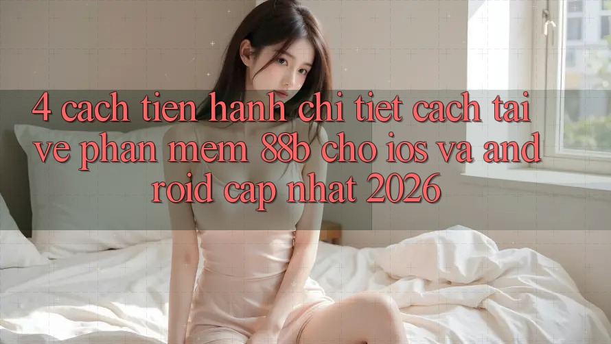 4. Cách tiến hành Chi Tiết Cách Tải về Phần mềm 88b Cho iOS và Android (Cập Nhật 2026)