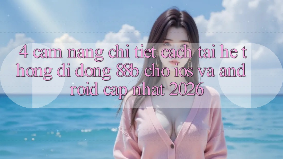 4. Cẩm nang Chi Tiết Cách Tải Hệ thống di động 88b Cho iOS và Android (Cập Nhật 2026) 4. Cẩm nang Chi Tiết Cách Tải Hệ thống di động 88b Cho iOS và Android (Cập Nhật 2026)