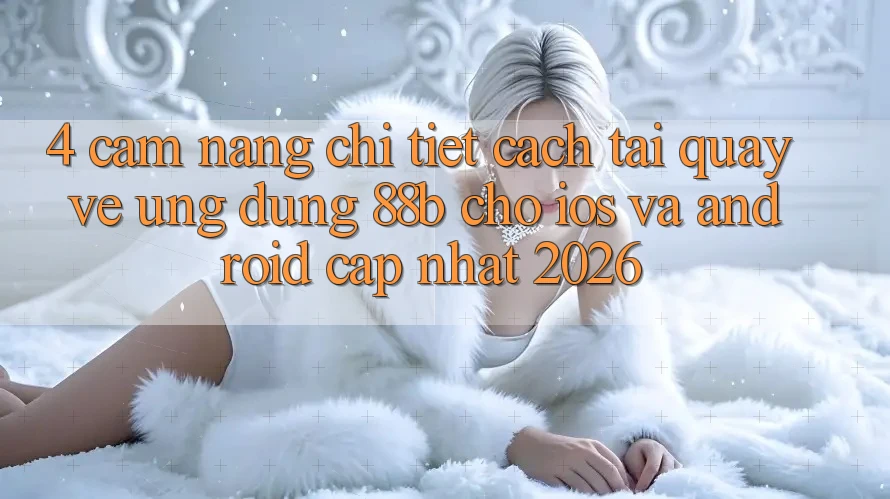 4. Cẩm nang Chi Tiết Cách Tải quay về Ứng dụng 88b Cho iOS và Android (Cập Nhật 2026) 4. Cẩm nang Chi Tiết Cách Tải quay về Ứng dụng 88b Cho iOS và Android (Cập Nhật 2026)