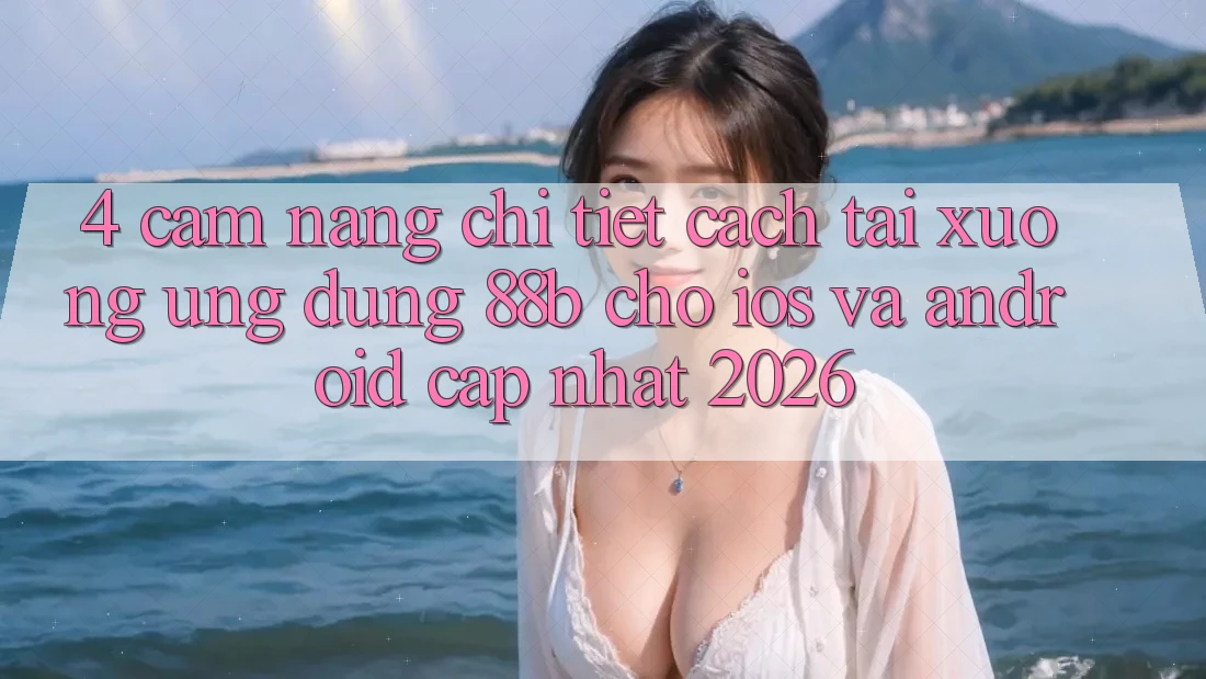 4. Cẩm nang Chi Tiết Cách Tải xuống Ứng dụng 88b Cho iOS và Android (Cập Nhật 2026) 4. Cẩm nang Chi Tiết Cách Tải xuống Ứng dụng 88b Cho iOS và Android (Cập Nhật 2026)