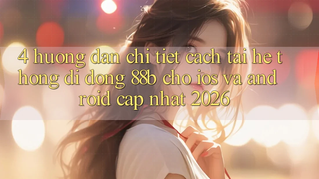 4. Hướng Dẫn Chi Tiết Cách Tải Hệ thống di động 88b Cho iOS và Android (Cập Nhật 2026) 4. Hướng Dẫn Chi Tiết Cách Tải Hệ thống di động 88b Cho iOS và Android (Cập Nhật 2026)