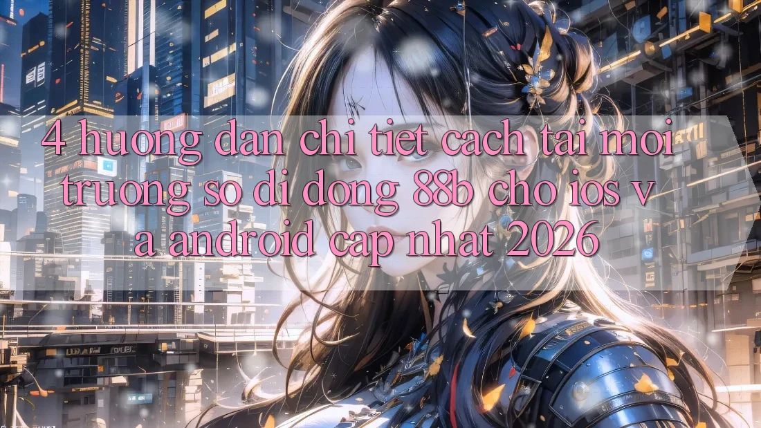 4. Hướng Dẫn Chi Tiết Cách Tải Môi trường số di động 88b Cho iOS và Android (Cập Nhật 2026) 4. Hướng Dẫn Chi Tiết Cách Tải Môi trường số di động 88b Cho iOS và Android (Cập Nhật 2026)