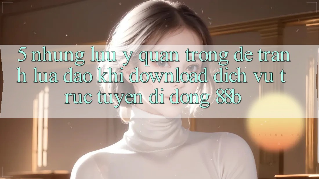 5. Những Lưu Ý Quan Trọng Để Tránh Lừa Đảo Khi Download Dịch vụ trực tuyến di động 88b 5. Những Lưu Ý Quan Trọng Để Tránh Lừa Đảo Khi Download Dịch vụ trực tuyến di động 88b