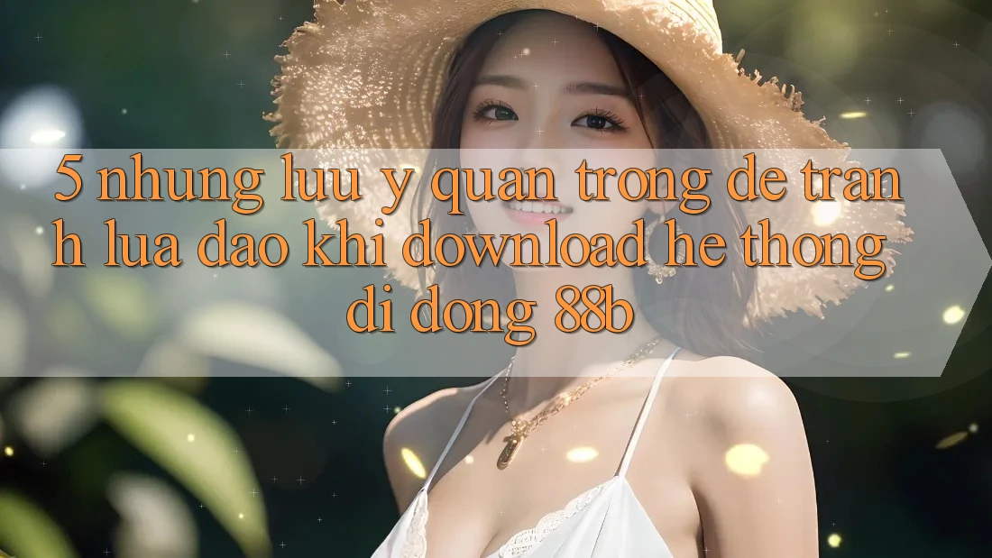 5. Những Lưu Ý Quan Trọng Để Tránh Lừa Đảo Khi Download Hệ thống di động 88b 5. Những Lưu Ý Quan Trọng Để Tránh Lừa Đảo Khi Download Hệ thống di động 88b