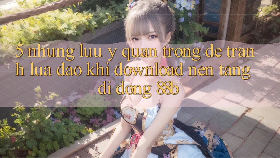 5. Những Lưu Ý Quan Trọng Để Tránh Lừa Đảo Khi Download Nền tảng di động 88b 5. Những Lưu Ý Quan Trọng Để Tránh Lừa Đảo Khi Download Nền tảng di động 88b