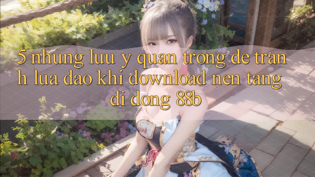 5. Những Lưu Ý Quan Trọng Để Tránh Lừa Đảo Khi Download Nền tảng di động 88b 5. Những Lưu Ý Quan Trọng Để Tránh Lừa Đảo Khi Download Nền tảng di động 88b