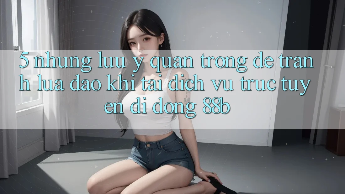 5. Những Lưu Ý Quan Trọng Để Tránh Lừa Đảo Khi Tải Dịch vụ trực tuyến di động 88b 5. Những Lưu Ý Quan Trọng Để Tránh Lừa Đảo Khi Tải Dịch vụ trực tuyến di động 88b