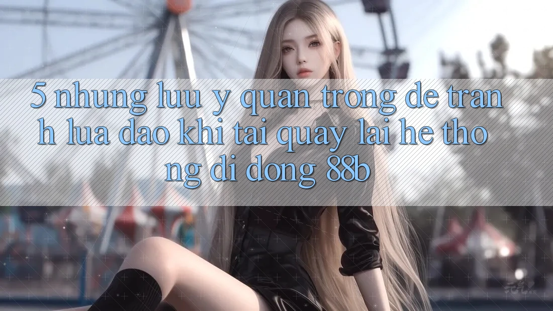 5. Những Lưu Ý Quan Trọng Để Tránh Lừa Đảo Khi Tải quay lại Hệ thống di động 88b 5. Những Lưu Ý Quan Trọng Để Tránh Lừa Đảo Khi Tải quay lại Hệ thống di động 88b