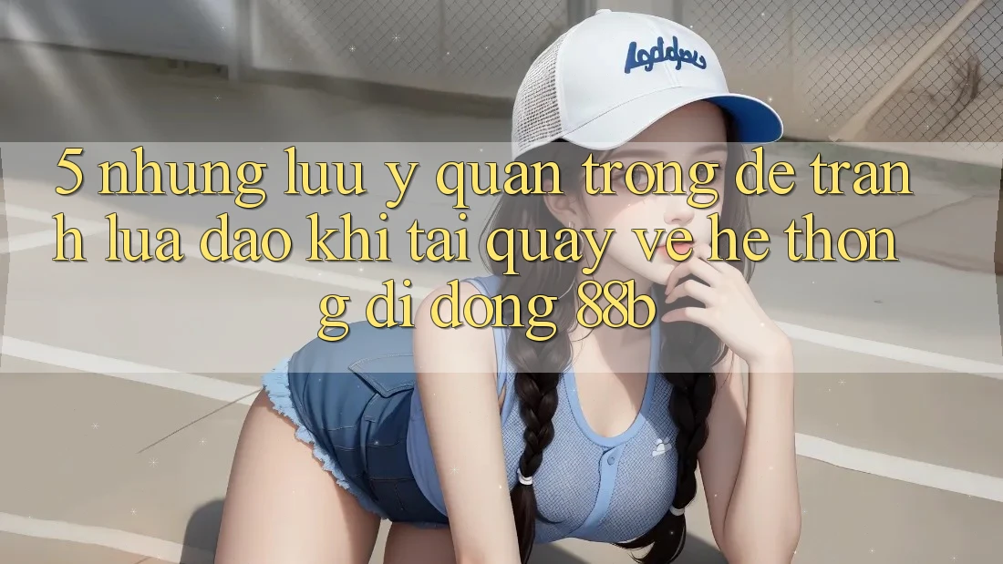 5. Những Lưu Ý Quan Trọng Để Tránh Lừa Đảo Khi Tải quay về Hệ thống di động 88b 5. Những Lưu Ý Quan Trọng Để Tránh Lừa Đảo Khi Tải quay về Hệ thống di động 88b