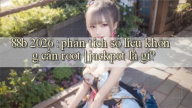 88b 2026 phân tích số liệu không cần root jackpot là gì