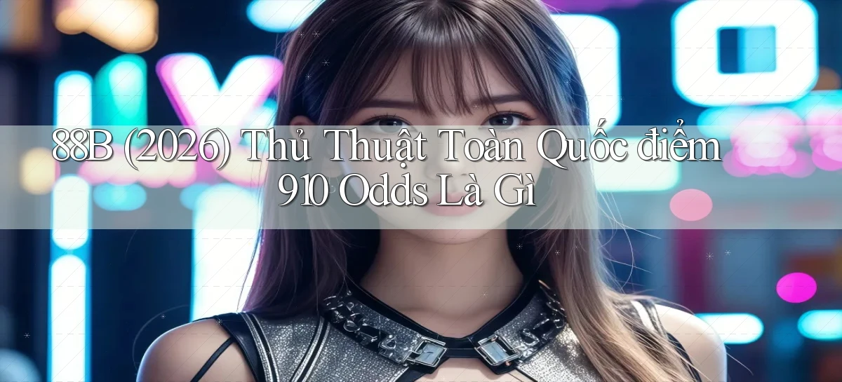 88b (2026) thủ thuật toàn quốc điểm 910 odds là gì