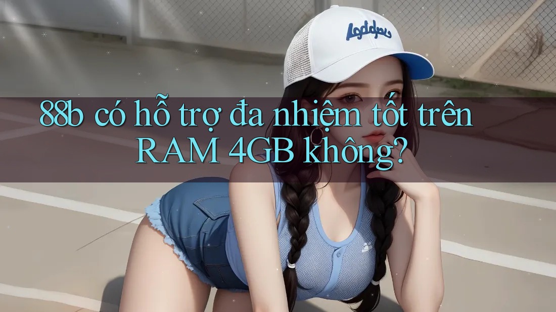 88b có hỗ trợ đa nhiệm tốt trên RAM 4GB không? 88b có hỗ trợ đa nhiệm tốt trên RAM 4GB không?