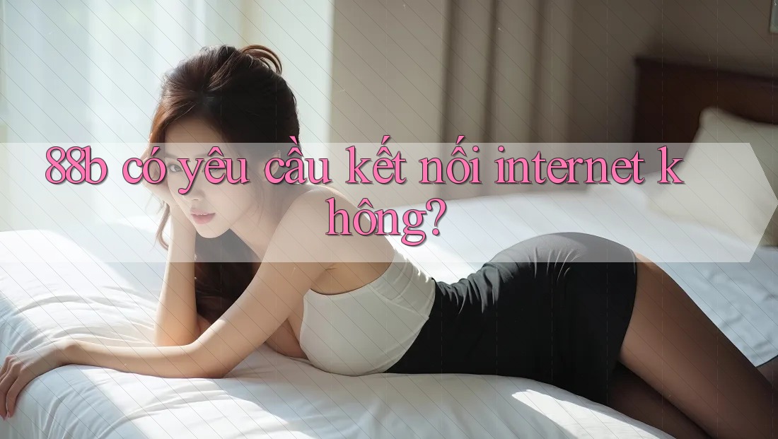88b có yêu cầu kết nối internet không? 88b có yêu cầu kết nối internet không?