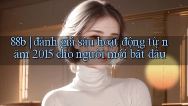 88b đánh giá sâu hoạt động từ năm 2015 cho người mới bắt đầu