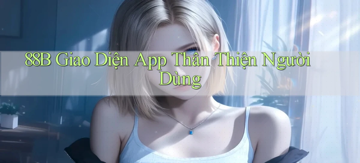 88b  giao diện app thân thiện người dùng