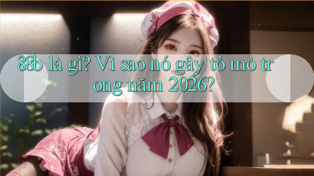 88b là gì? Vì sao nó gây tò mò trong năm 2026? 88b là gì? Vì sao nó gây tò mò trong năm 2026?