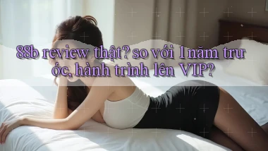 88b review thật so với 1 năm trước, hành trình lên VIP