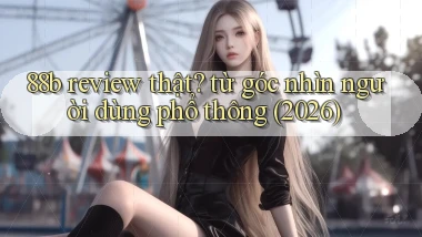 88b review thật từ góc nhìn người dùng phổ thông (2026)
