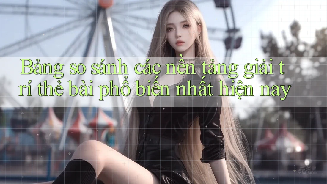 Bảng so sánh các nền tảng giải trí thẻ bài phổ biến nhất hiện nay