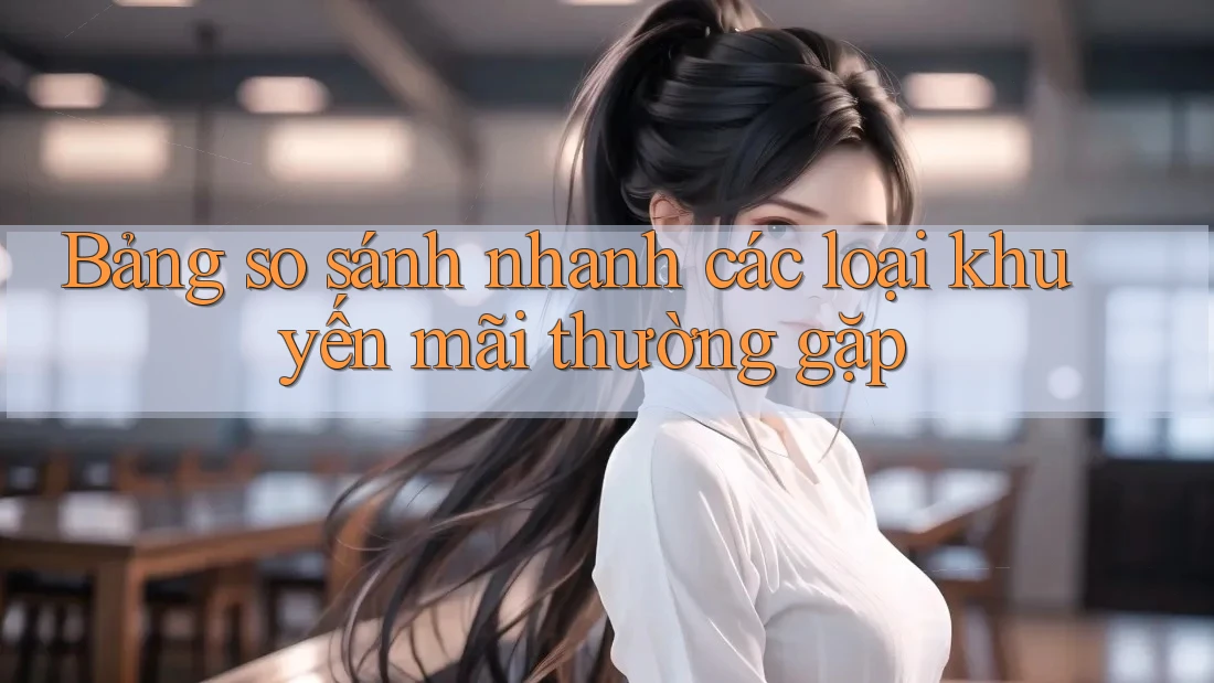 Bảng so sánh nhanh các loại khuyến mãi thường gặp Bảng so sánh nhanh các loại khuyến mãi thường gặp