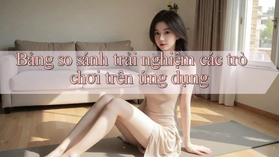 Bảng so sánh trải nghiệm các trò chơi trên ứng dụng Bảng so sánh trải nghiệm các trò chơi trên ứng dụng