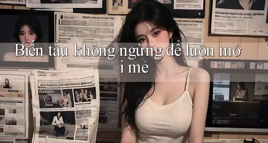 Biến tấu không ngừng để luôn mới mẻ