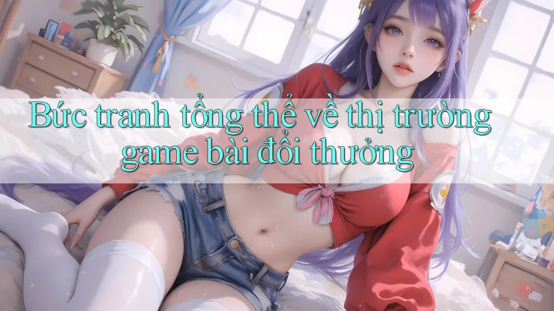 Bức tranh tổng thể về thị trường game bài đổi thưởng Bức tranh tổng thể về thị trường game bài đổi thưởng