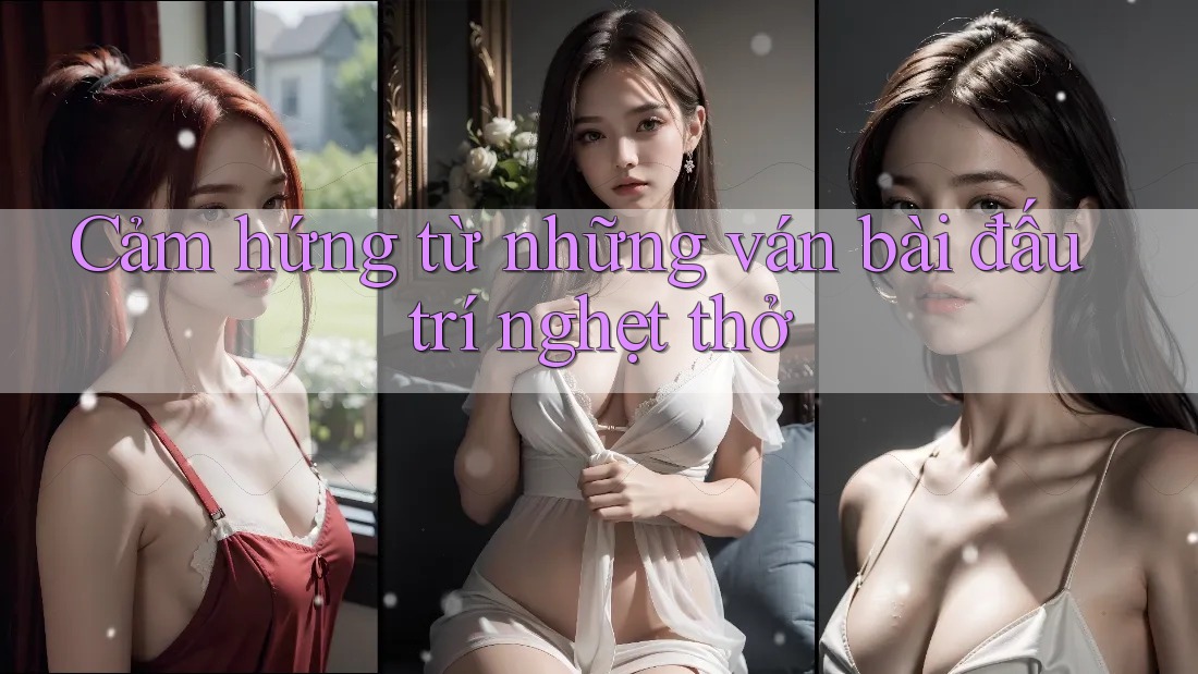 Cảm hứng từ những ván bài đấu trí nghẹt thở Cảm hứng từ những ván bài đấu trí nghẹt thở