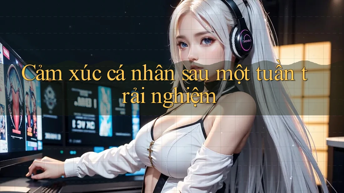 Cảm xúc cá nhân sau một tuần trải nghiệm Cảm xúc cá nhân sau một tuần trải nghiệm