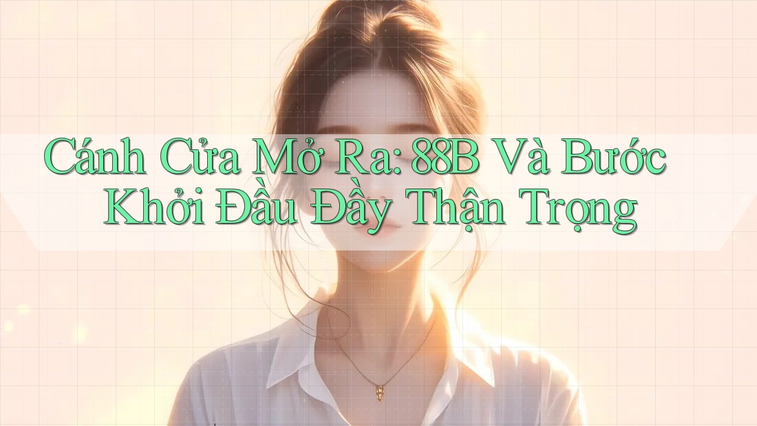 Cánh Cửa Mở Ra: 88B Và Bước Khởi Đầu Đầy Thận Trọng Cánh Cửa Mở Ra: 88B Và Bước Khởi Đầu Đầy Thận Trọng