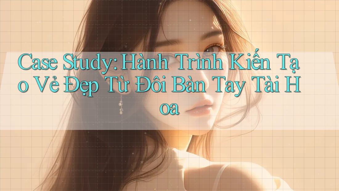 Case Study: Hành Trình Kiến Tạo Vẻ Đẹp Từ Đôi Bàn Tay Tài Hoa Case Study: Hành Trình Kiến Tạo Vẻ Đẹp Từ Đôi Bàn Tay Tài Hoa