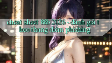 cheat sheet 88b 2026   đánh giá theo thang điểm phishing