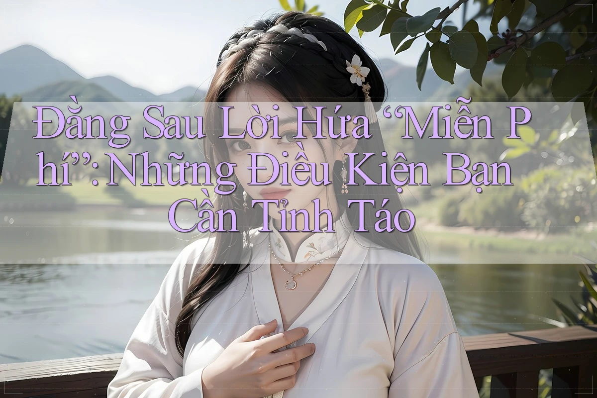 Đằng Sau Lời Hứa “Miễn Phí”: Những Điều Kiện Bạn Cần Tỉnh Táo Đằng Sau Lời Hứa “Miễn Phí”: Những Điều Kiện Bạn Cần Tỉnh Táo