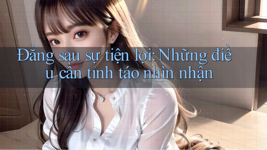 Đằng sau sự tiện lợi: Những điều cần tỉnh táo nhìn nhận