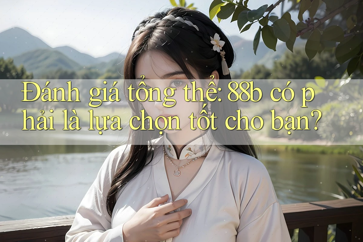 Đánh giá tổng thể: 88b có phải là lựa chọn tốt cho bạn? Đánh giá tổng thể: 88b có phải là lựa chọn tốt cho bạn?