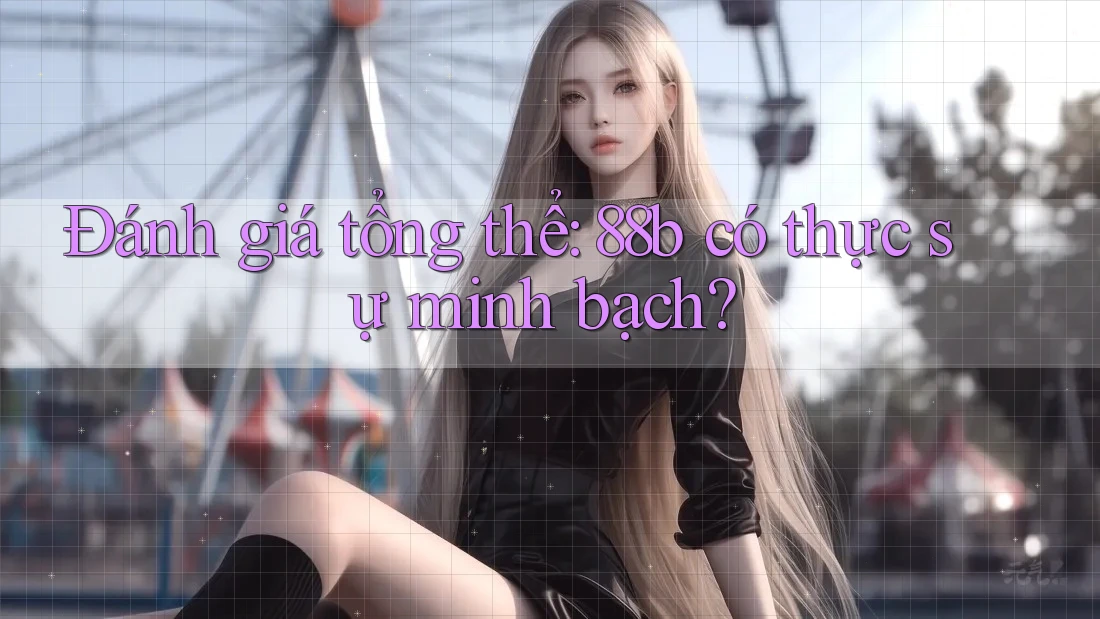 Đánh giá tổng thể: 88b có thực sự minh bạch? Đánh giá tổng thể: 88b có thực sự minh bạch?