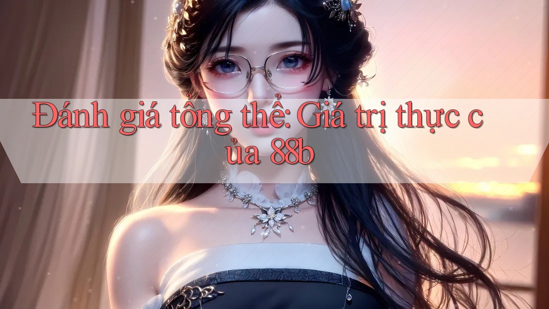 Đánh giá tổng thể: Giá trị thực của 88b Đánh giá tổng thể: Giá trị thực của 88b