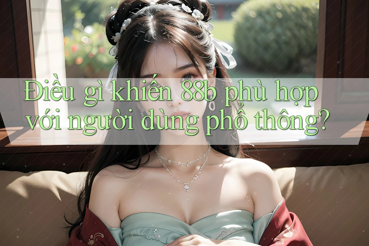 Điều gì khiến 88b phù hợp với người dùng phổ thông? Điều gì khiến 88b phù hợp với người dùng phổ thông?