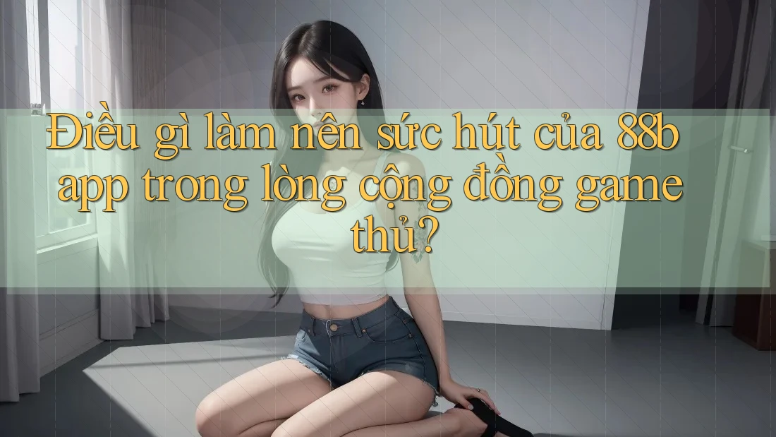 Điều gì làm nên sức hút của 88b app trong lòng cộng đồng game thủ? Điều gì làm nên sức hút của 88b app trong lòng cộng đồng game thủ?