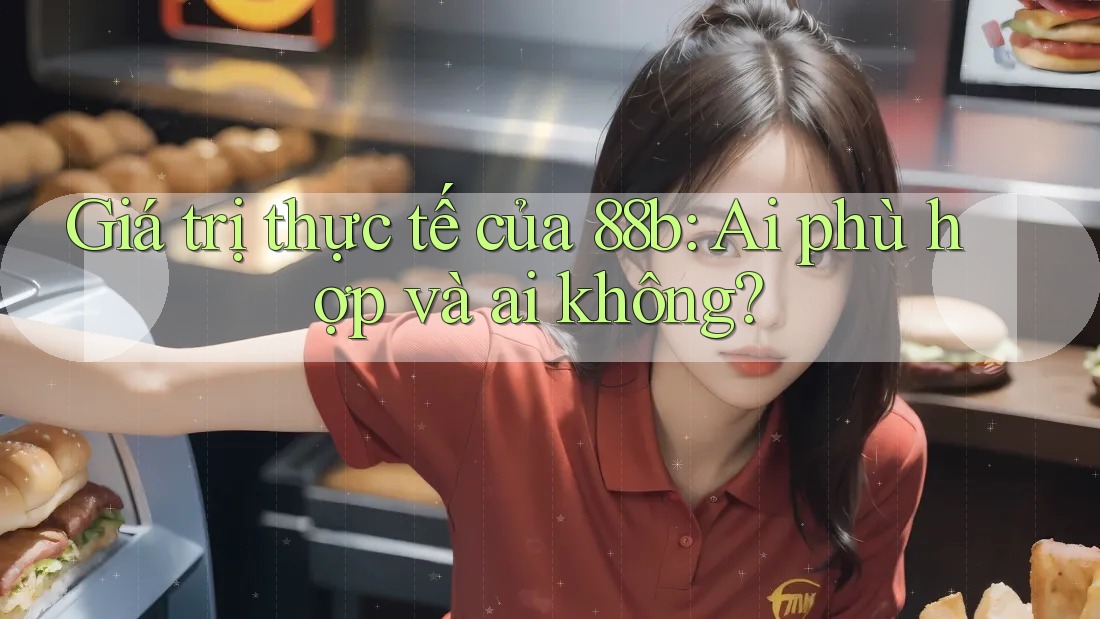 Giá trị thực tế của 88b: Ai phù hợp và ai không? Giá trị thực tế của 88b: Ai phù hợp và ai không?