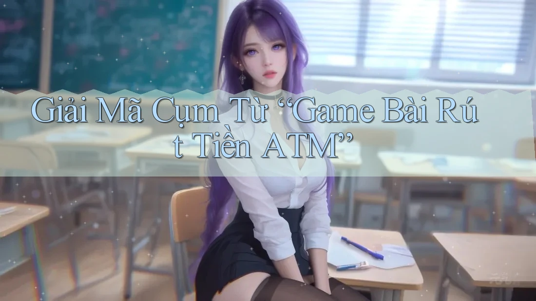 Giải Mã Cụm Từ “Game Bài Rút Tiền ATM” Giải Mã Cụm Từ “Game Bài Rút Tiền ATM”